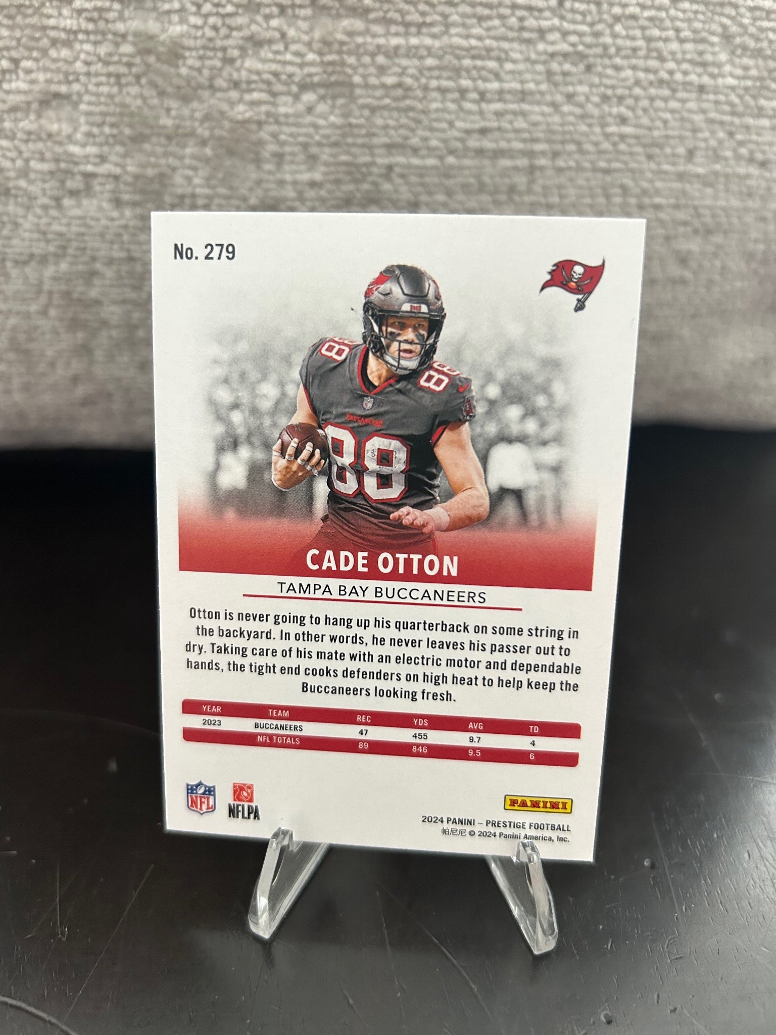 2024 Panini Prestige #279 Cade Otton Diamond Xtra Points