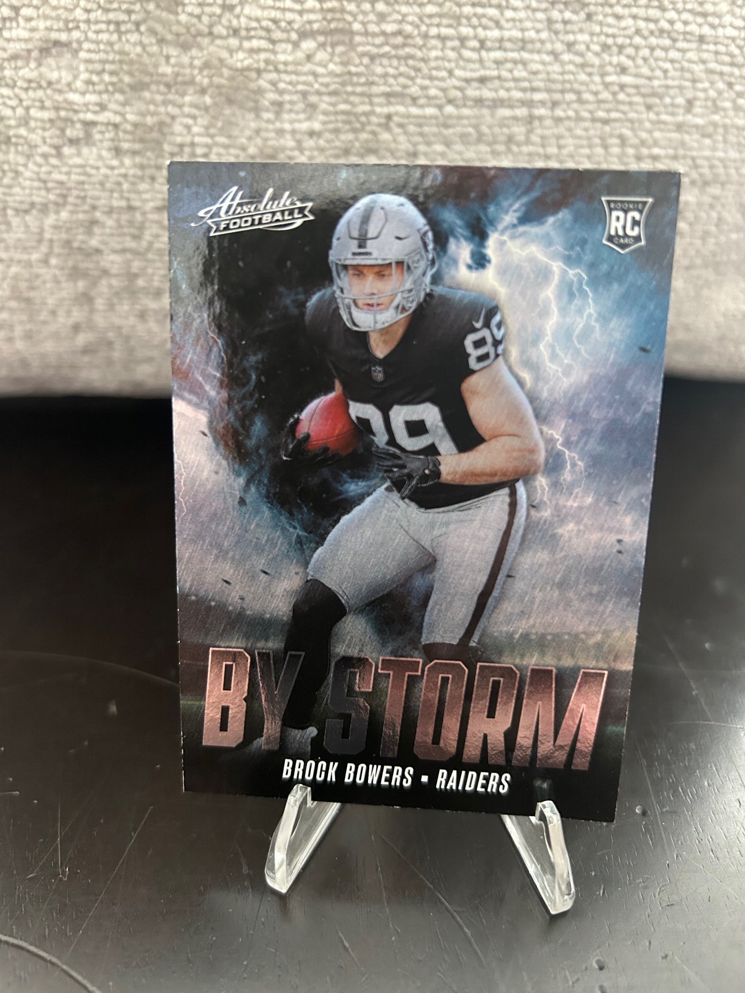 2024 Panini Absolute #BS-BBS Brock Bowers By Storm
