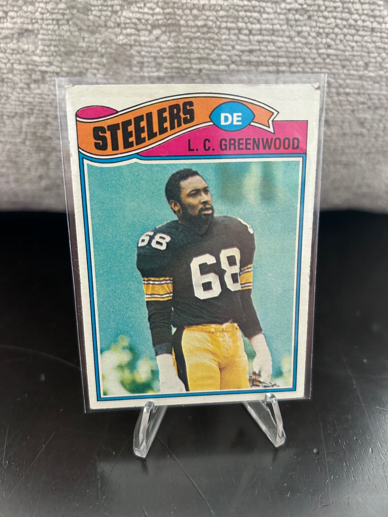 1977 Topps Mexican #355 L.C. Greenwood