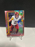 2025 Topps Chrome Football Luke McCaffrey Leather Refractor #298