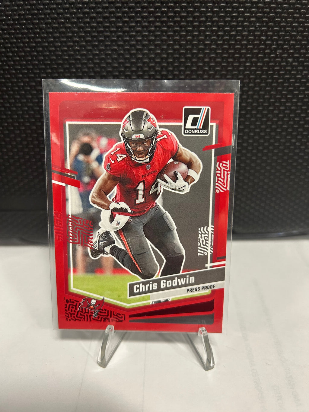2023 Donruss #277 Chris Godwin Press Proof Red