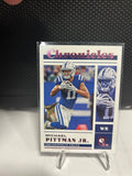 2022 Panini Chronicles #11 Michael Pittman Jr. Pink