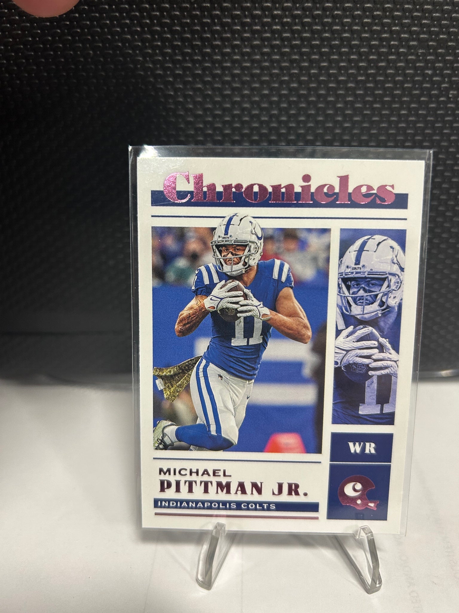 2022 Panini Chronicles #11 Michael Pittman Jr. Pink