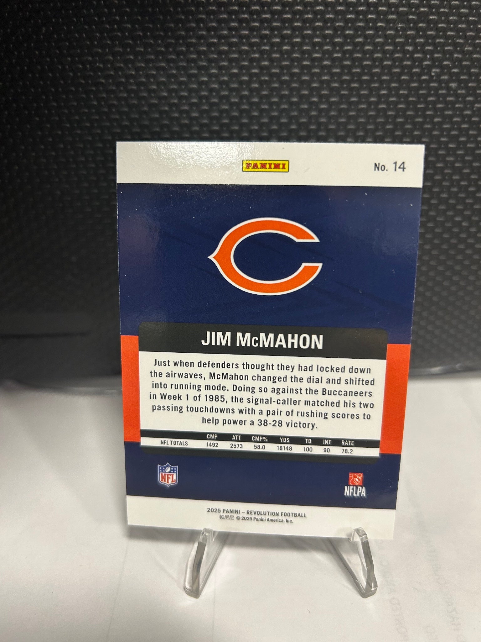 2025 Panini Revolution #14 Jim McMahon