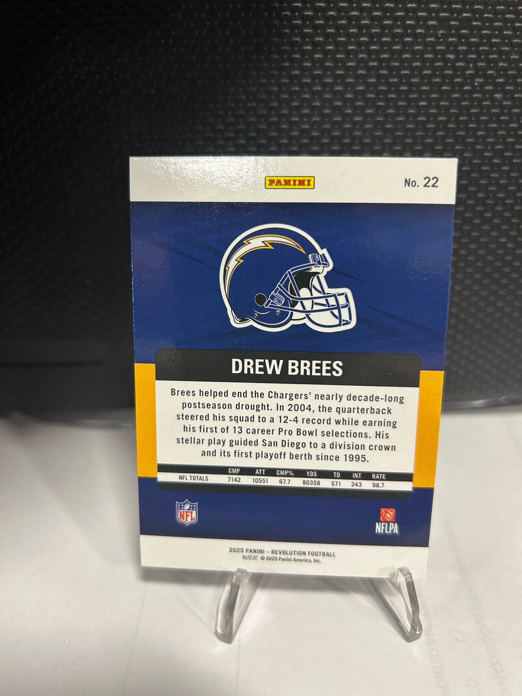2025 Panini Revolution #22 Drew Brees