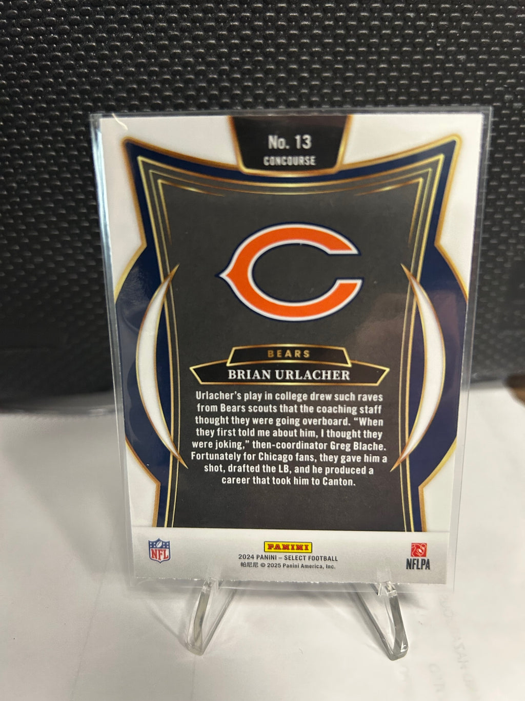 2024 Panini Select #13 Brian Urlacher