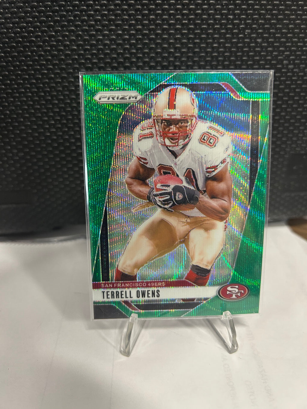 2024 Panini Prizm #257 Terrell Owens Green