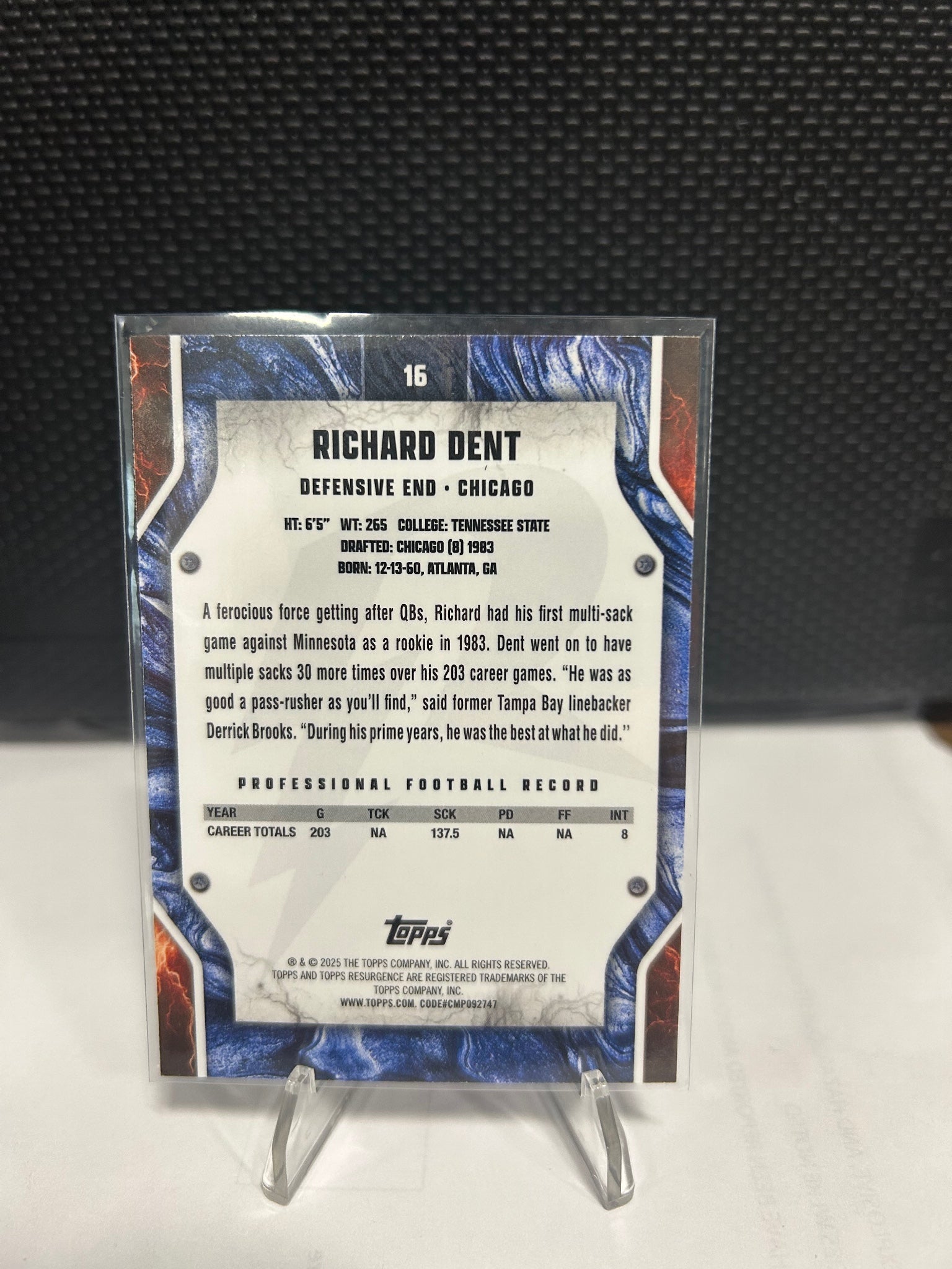 2024 Topps Resurgence #16 Richard Dent