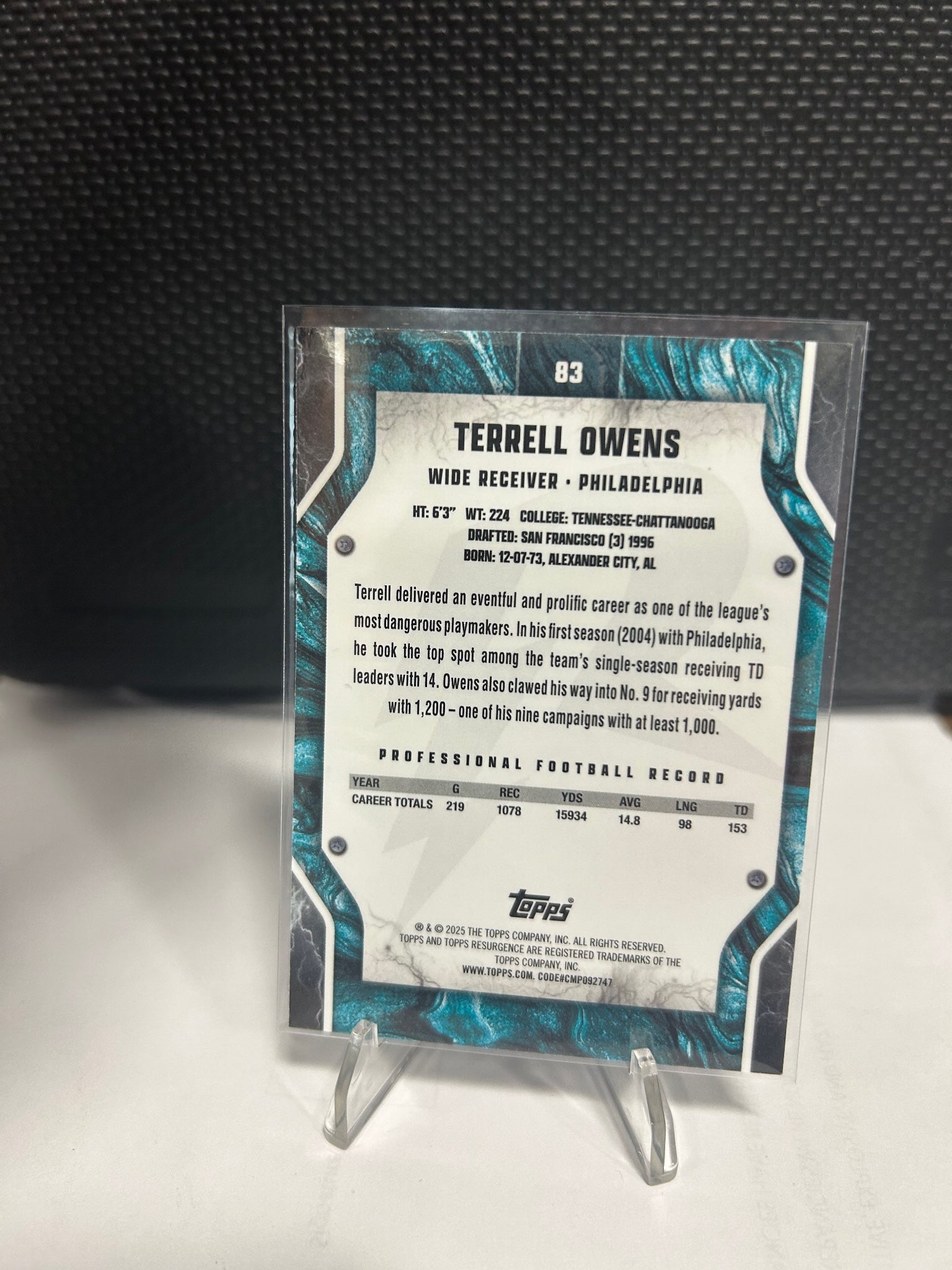 2024 Topps Resurgence #83 Terrell Owens