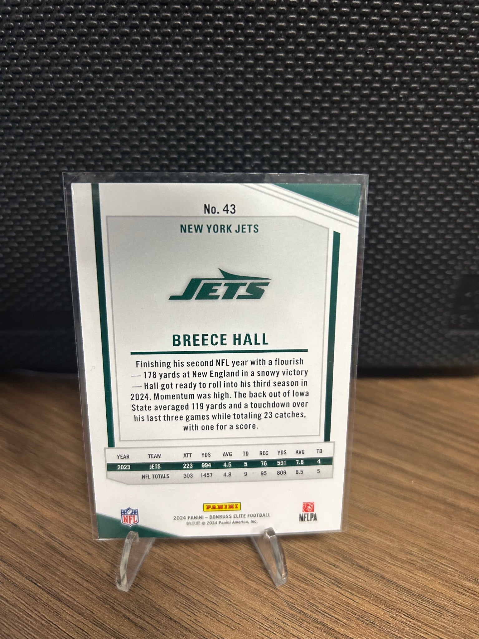 2024 Donruss Elite #43 Breece Hall