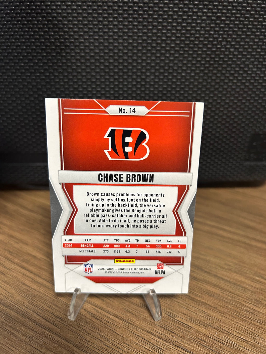 2025 Donruss Elite #14 Chase Brown