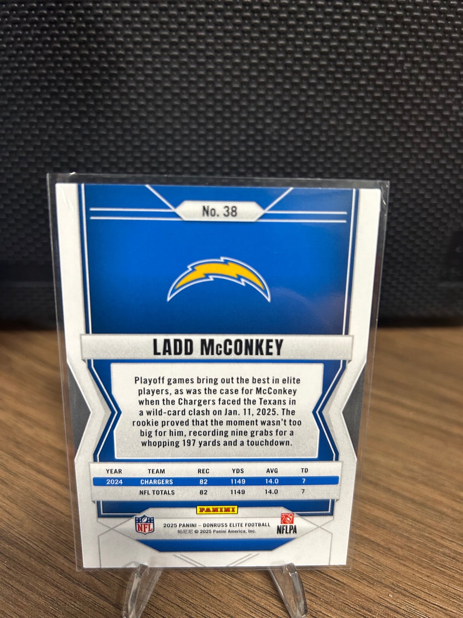 2025 Donruss Elite #38 Ladd McConkey