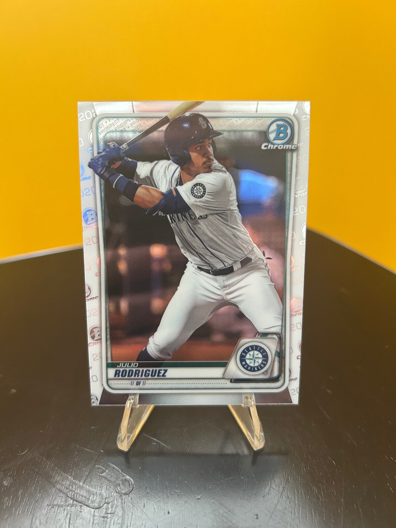 2020 Bowman #BCP-19 Julio Rodriguez Chrome Prospects