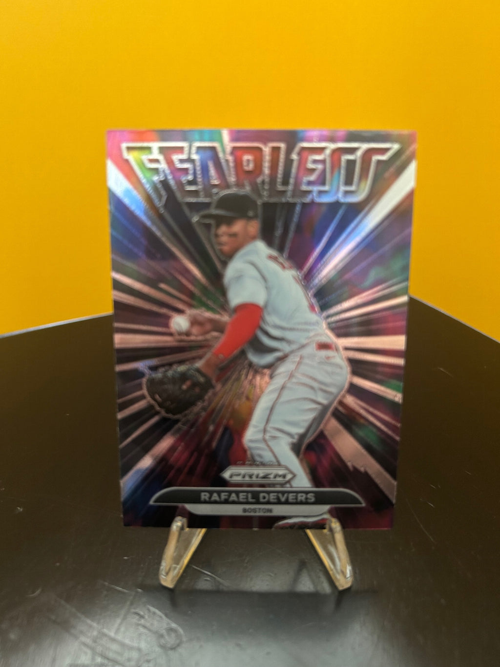 2022 Panini Prizm #FL-12 Rafael Devers Fearless