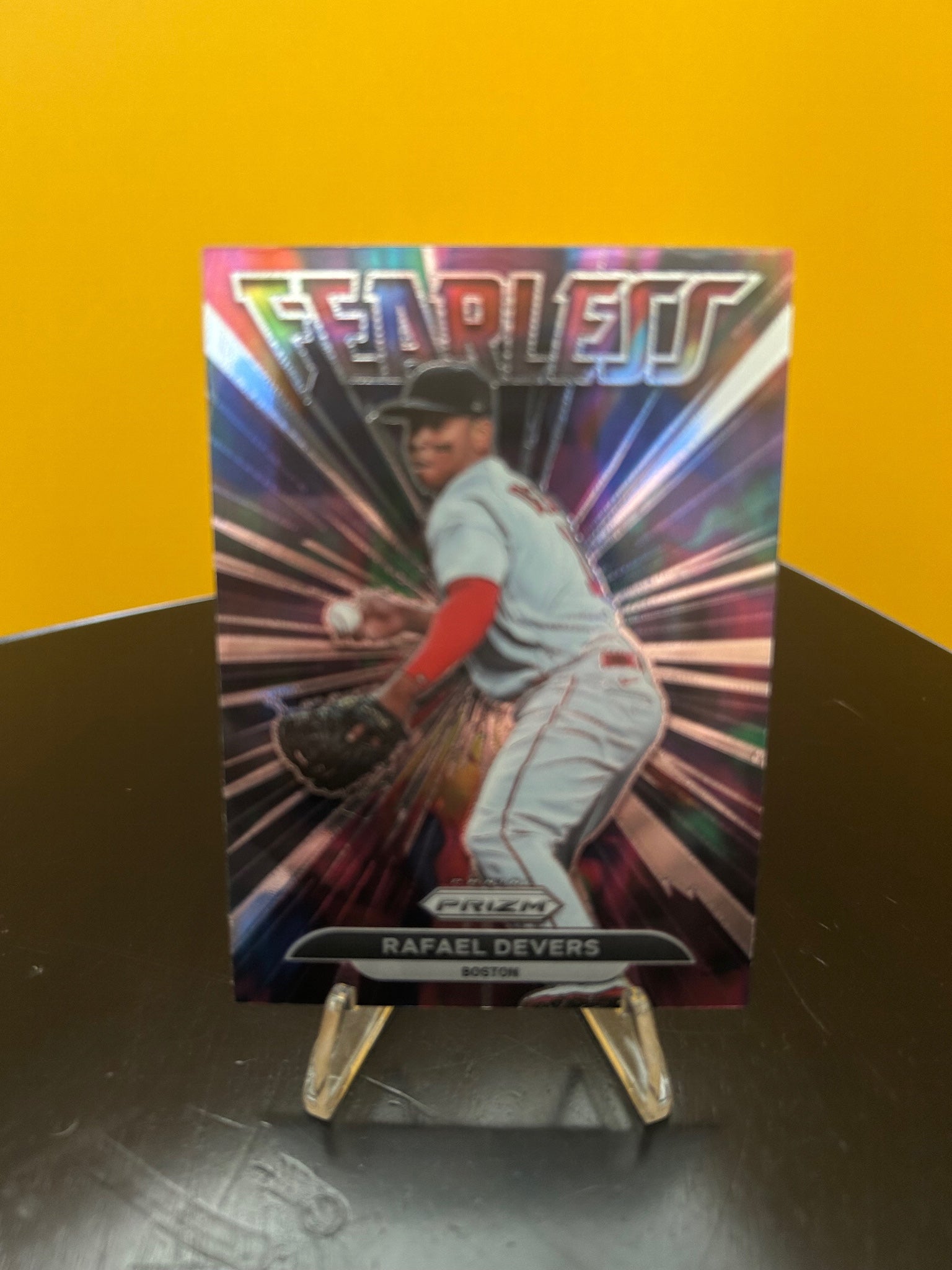 2022 Panini Prizm #FL-12 Rafael Devers Fearless
