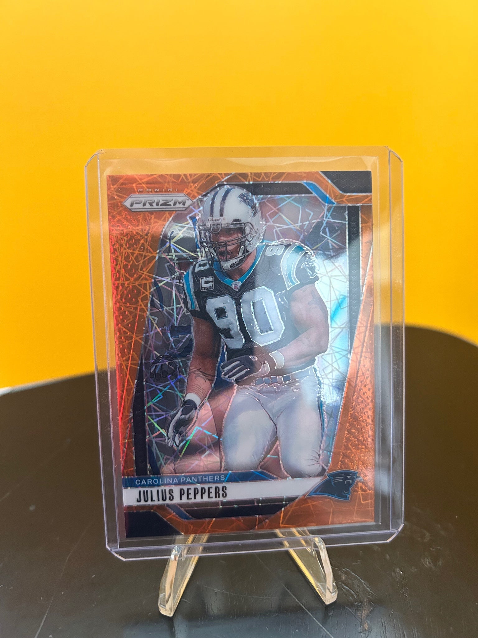 2024 Panini Prizm #43 Julius Peppers Orange Disco Prizm