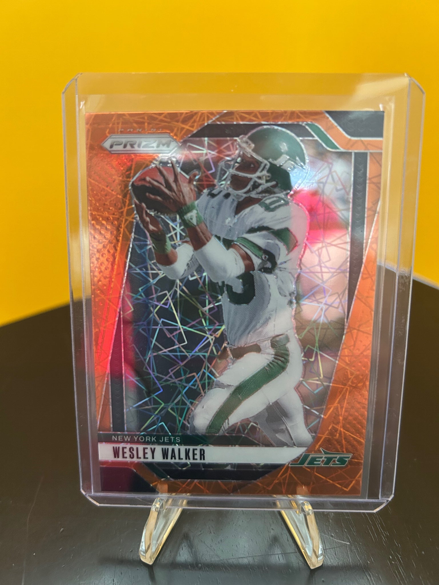 2024 Panini Prizm #230 Wesley Walker Orange Disco Prizm