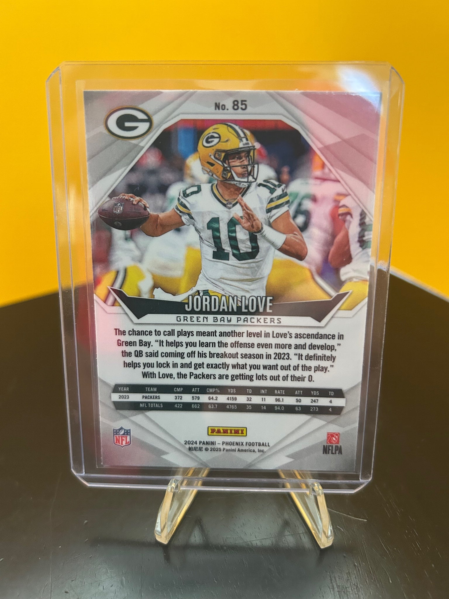 2024 Panini Phoenix #85 Jordan Love