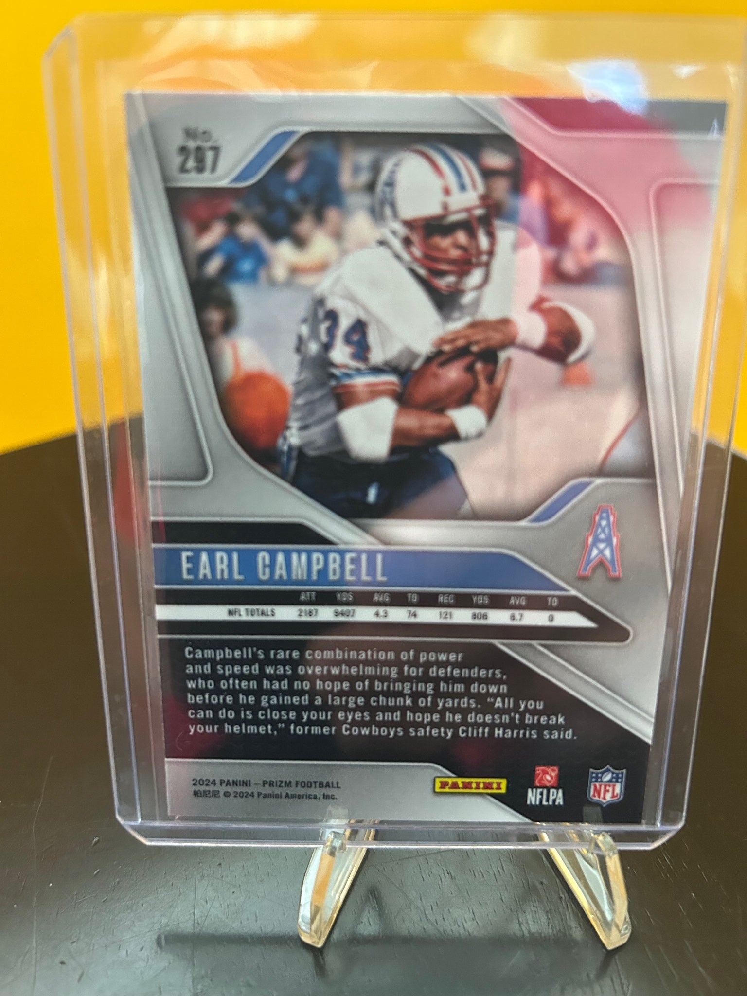 2024 Panini Prizm #297 Earl Campbell
