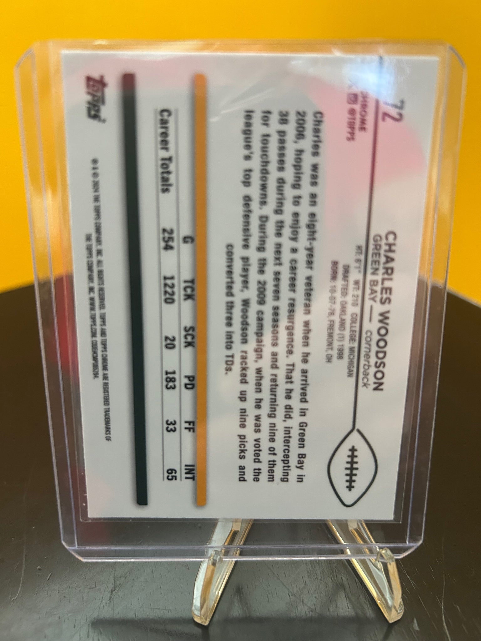 2024 Topps Chrome #72 Charles Woodson SuperFractor #/1