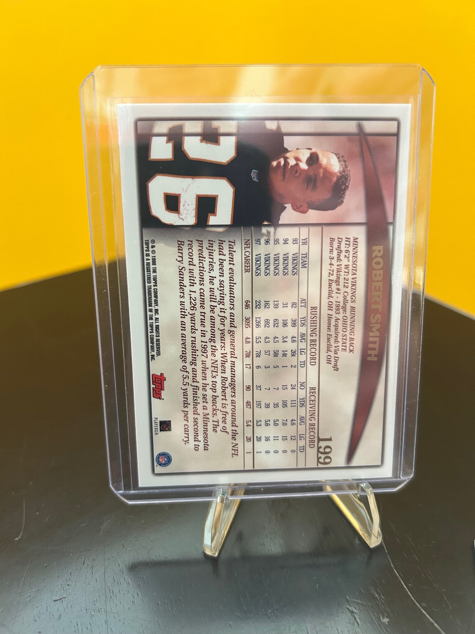 1998 Topps #26 Robert Smith