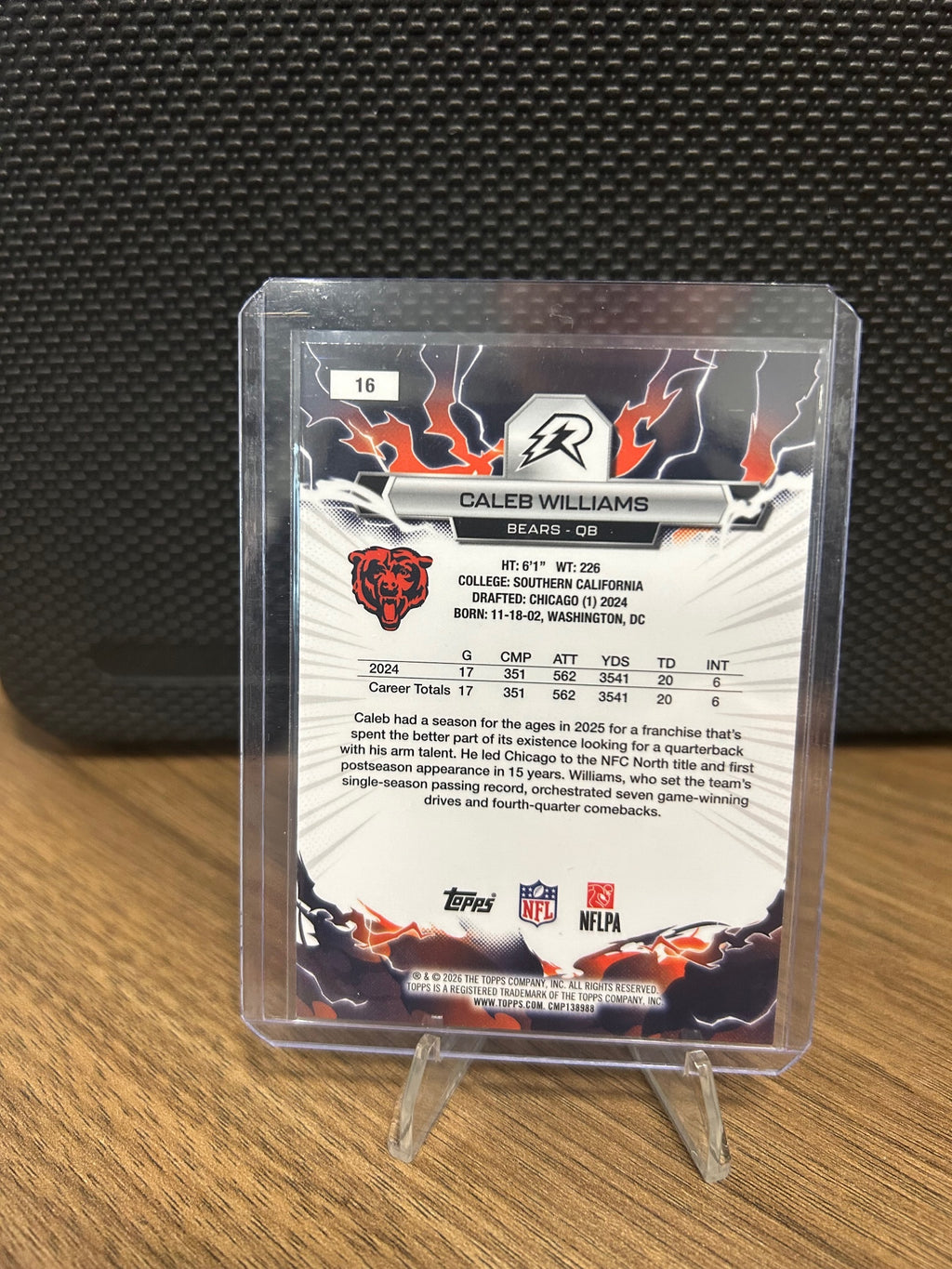2025 Topps Resurgence #16 Caleb Williams