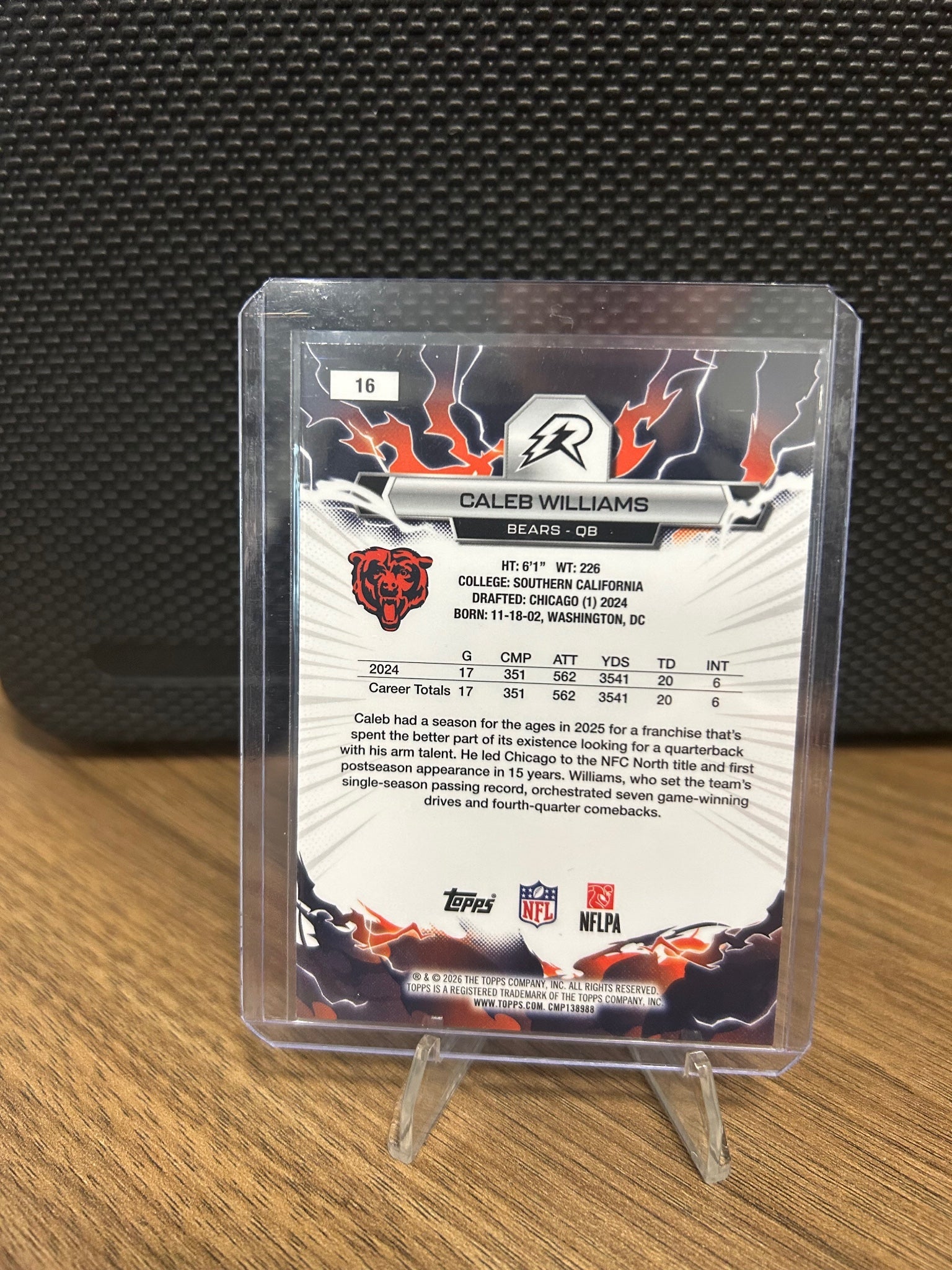 2025 Topps Resurgence #16 Caleb Williams