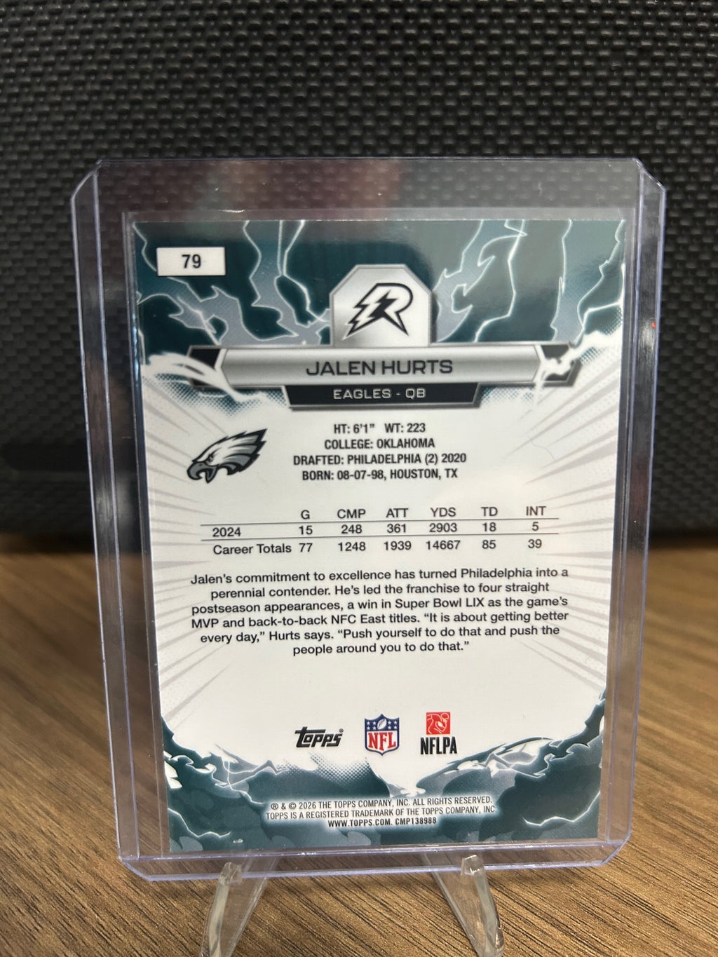 2025 Topps Resurgence #79 Jalen Hurts