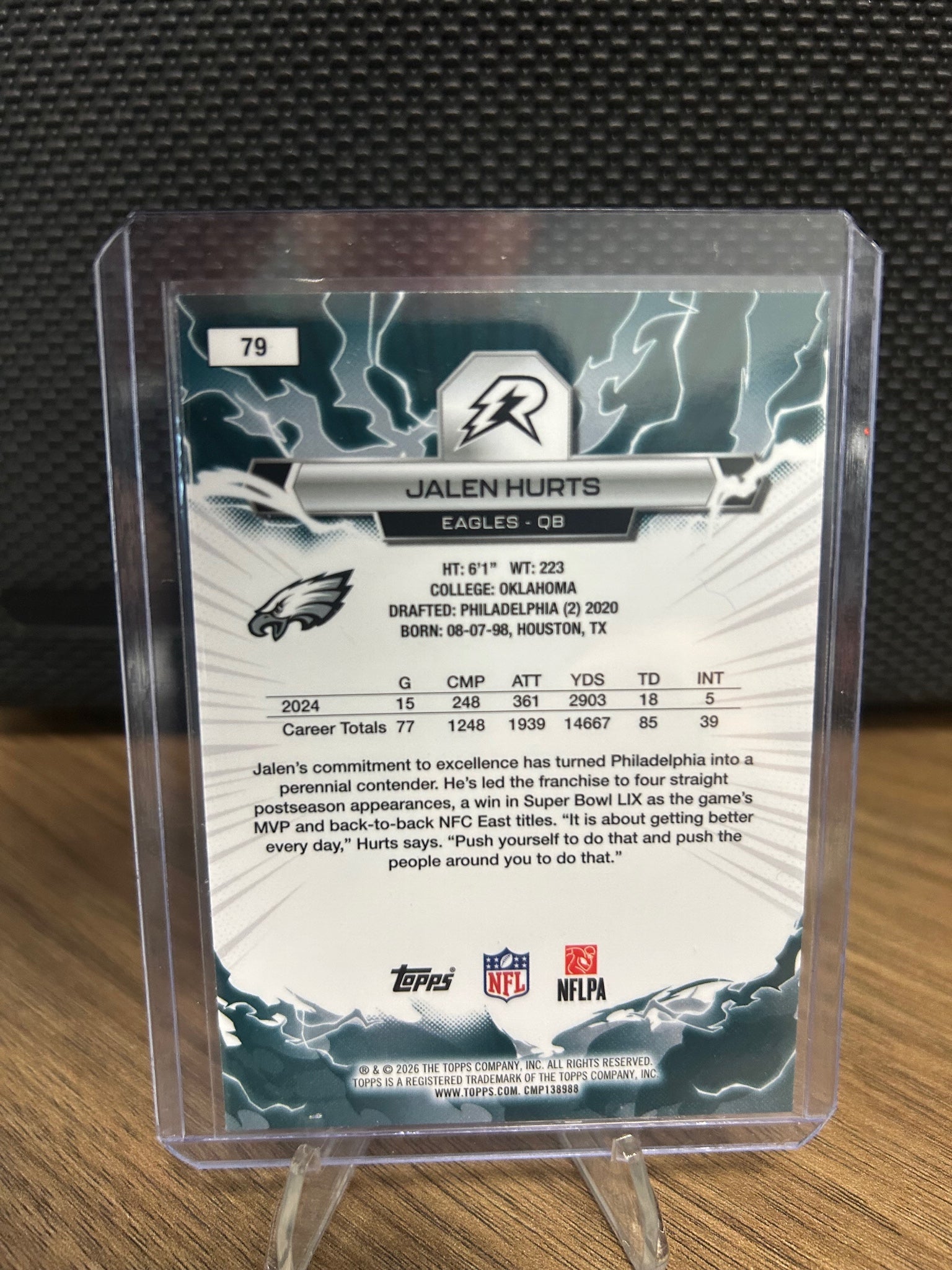 2025 Topps Resurgence #79 Jalen Hurts