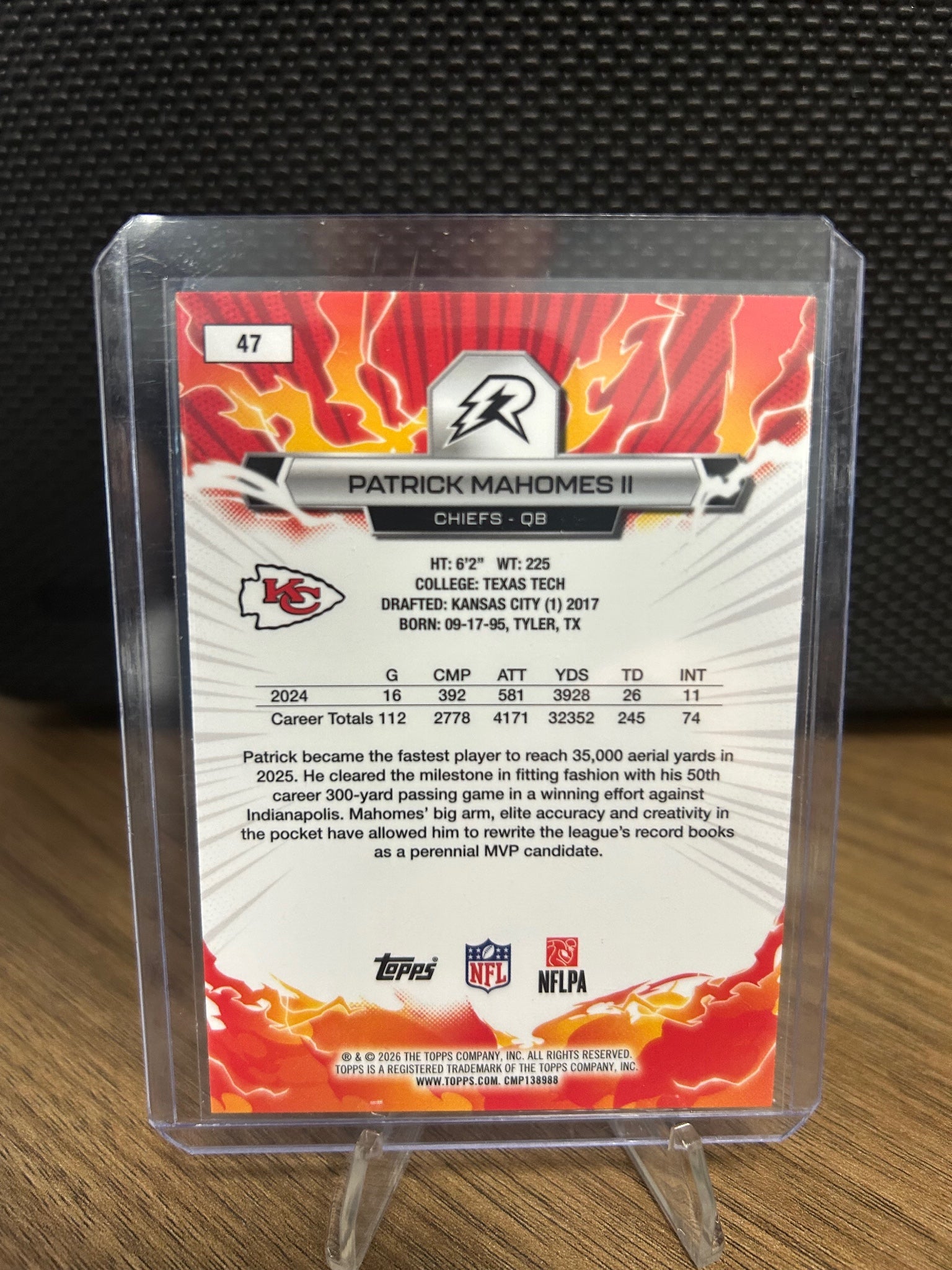 2025 Topps Resurgence #47 Patrick Mahomes II