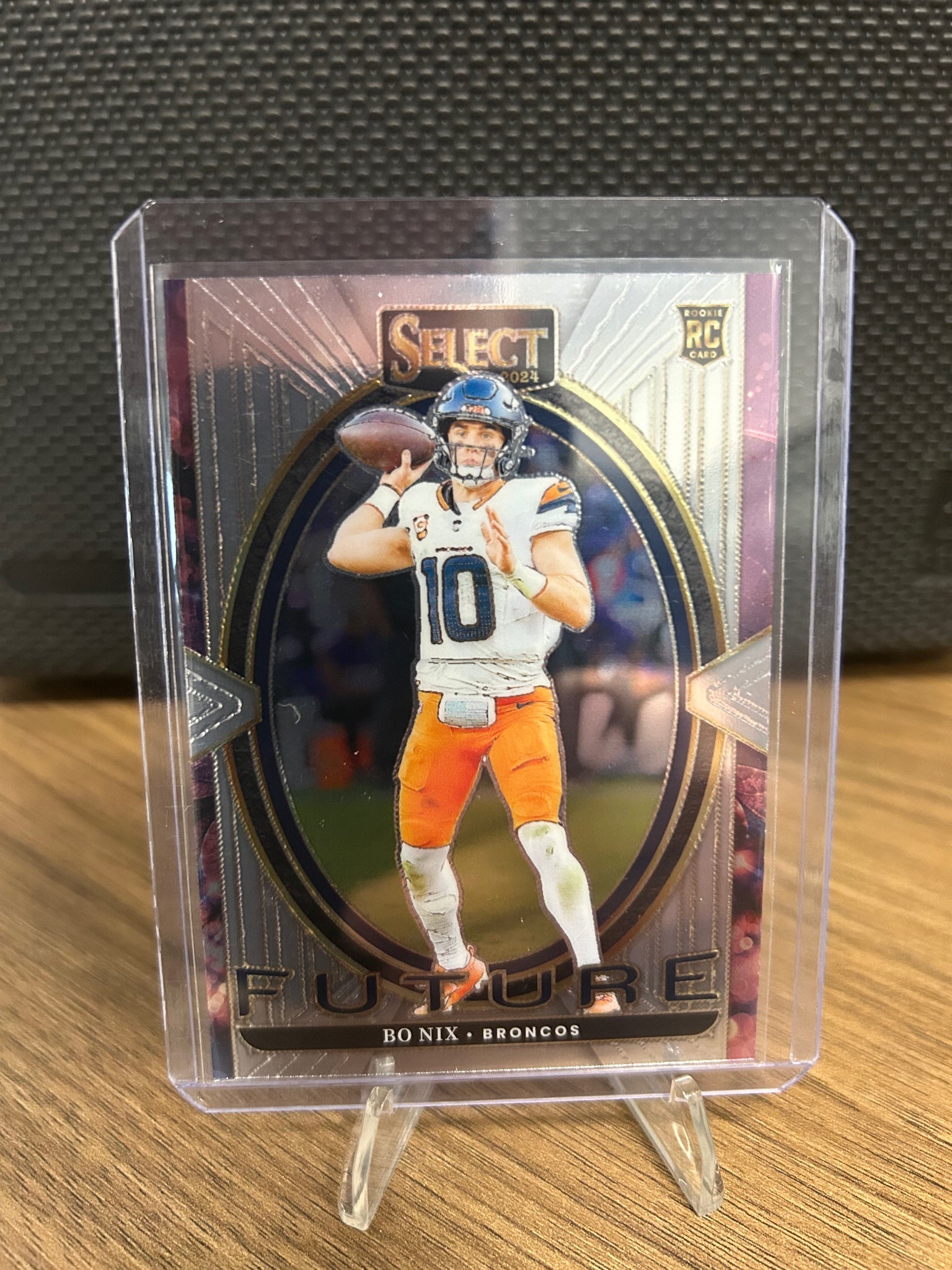 2024 Panini Select #7 Bo Nix Select Future