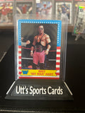 1987 Topps WWF Bret "Hit Man" Hart Wrestling Stars Rookie RC