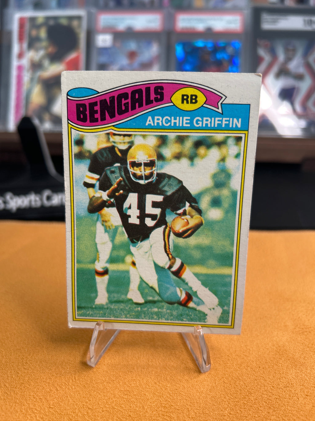 1977 Archie Griffin Cincinnati Bengals Topps Trading Card #269 NFL OSU Heisman