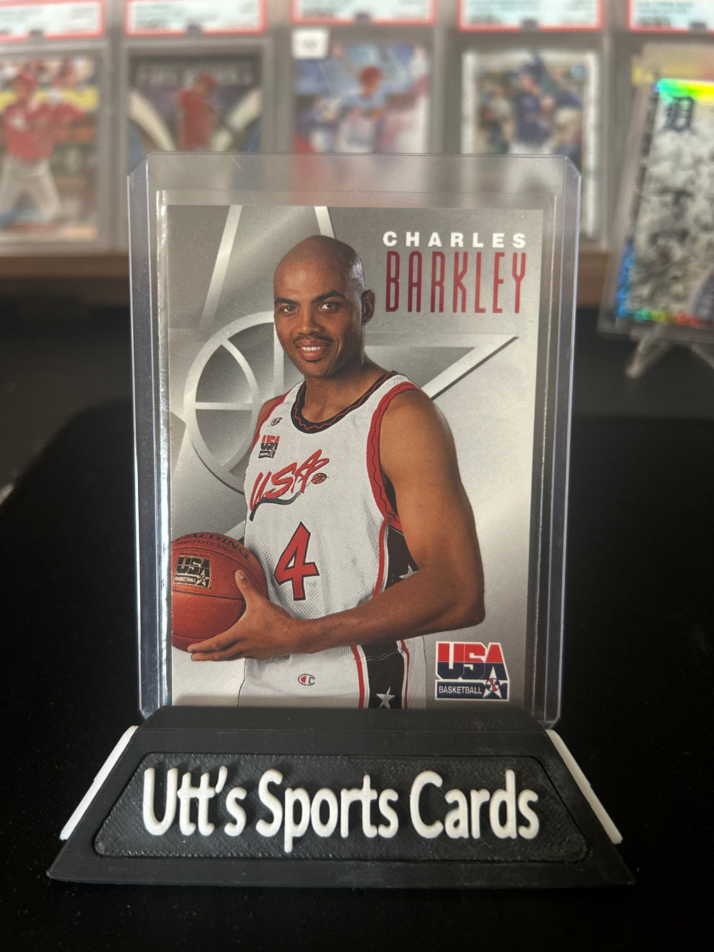 1996 Skybox Texaco USA Basketball - Charles Barkley #1