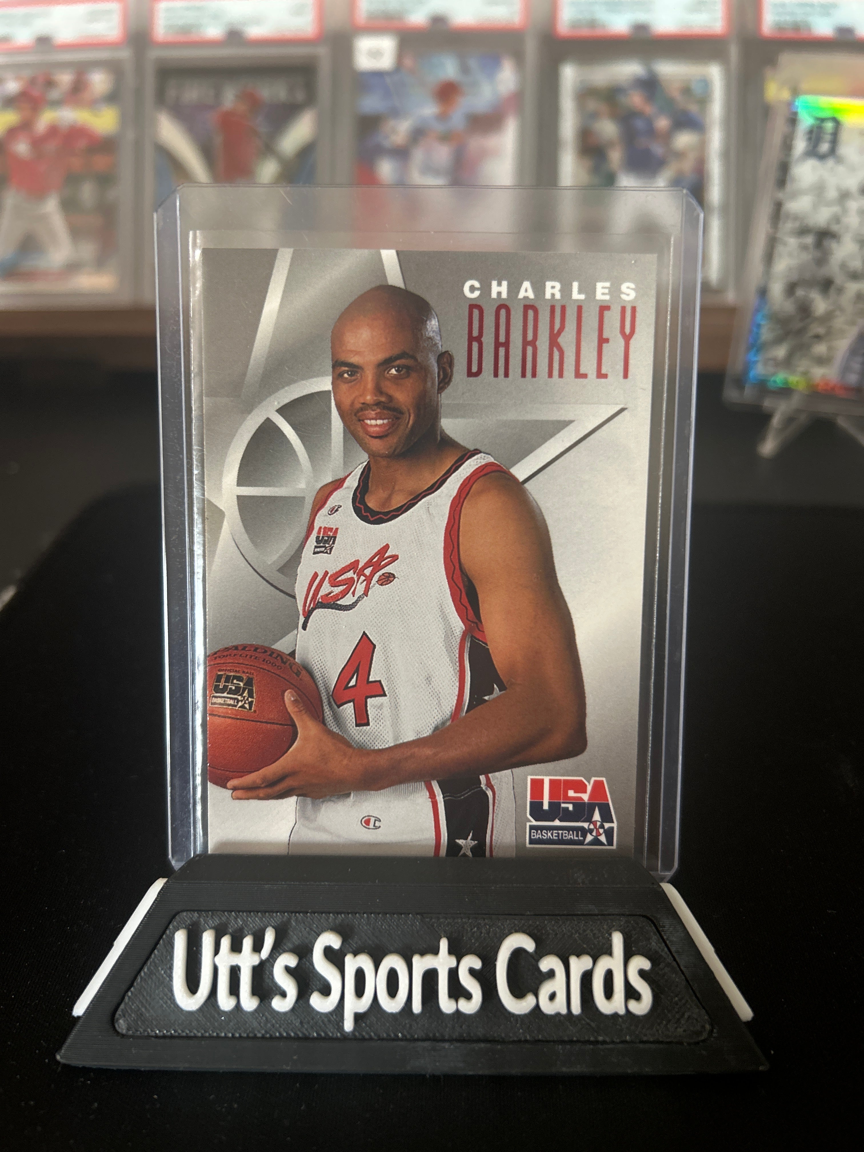 1996 Skybox Texaco USA Basketball - Charles Barkley #1