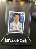 Panini FIFA World Cup Qatar 2022 Lionel Messi Argentina ARG 20 Soccer Card