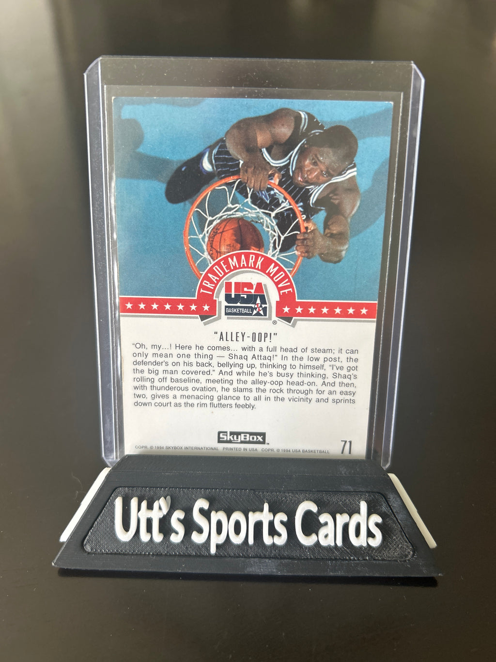 1994 SkyBox USA #71 Shaquille O'Neal
