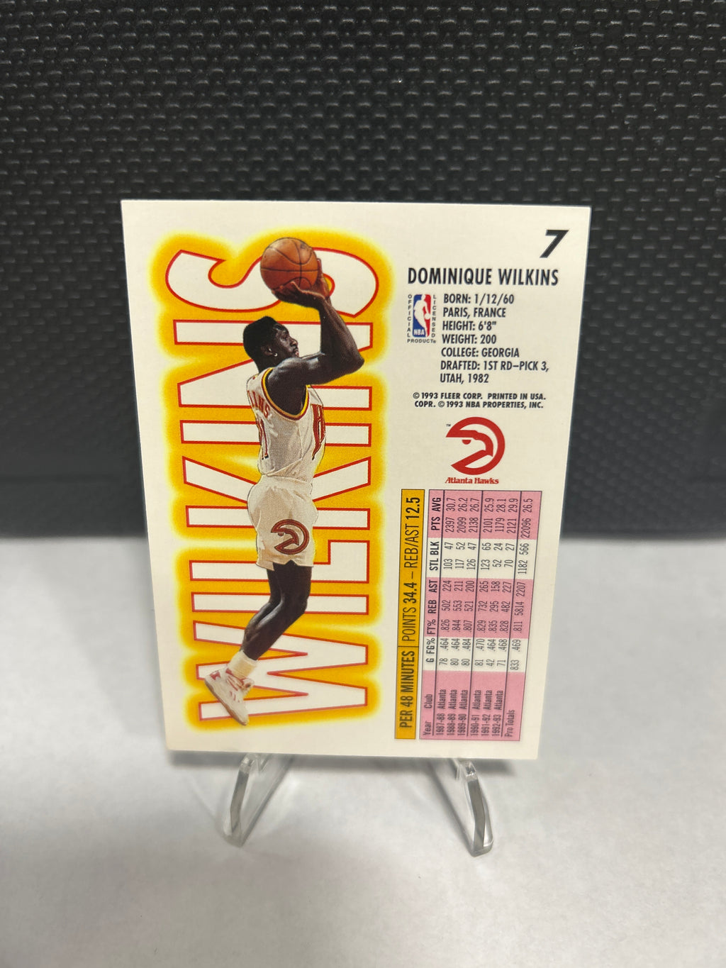 1993-94 Fleer - Dominique Wilkins #7