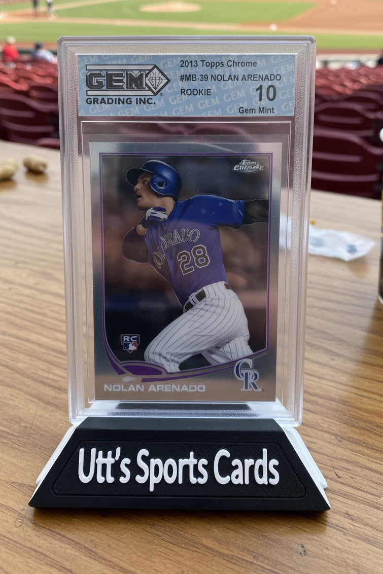 2013 Topps Chrome Update - Nolan Arenado #MB-39 (RC) GEM- 10
