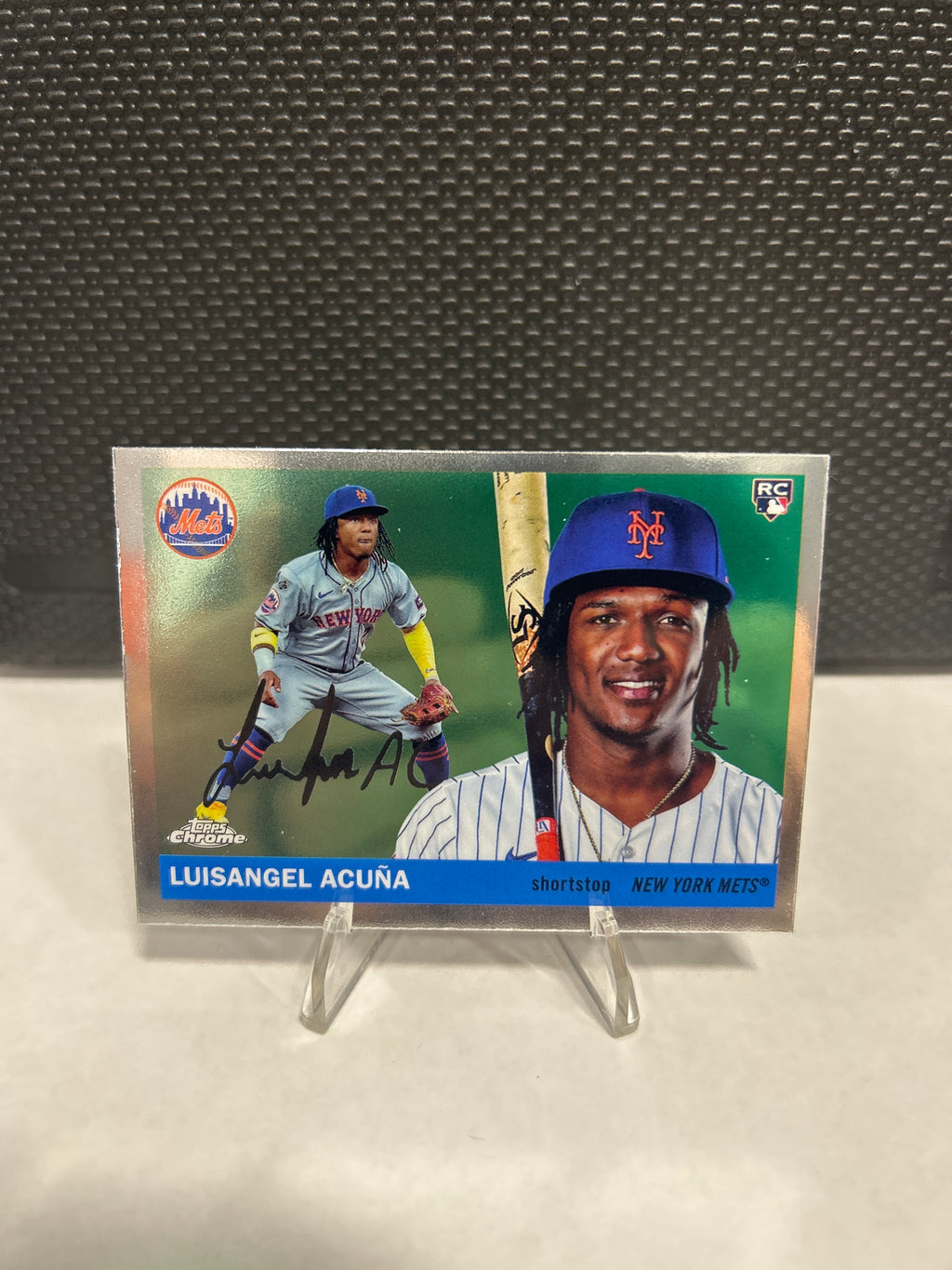 2025 Topps Chrome Platinum Anniversary - Luisangel Acuna #253 Mets (RC)