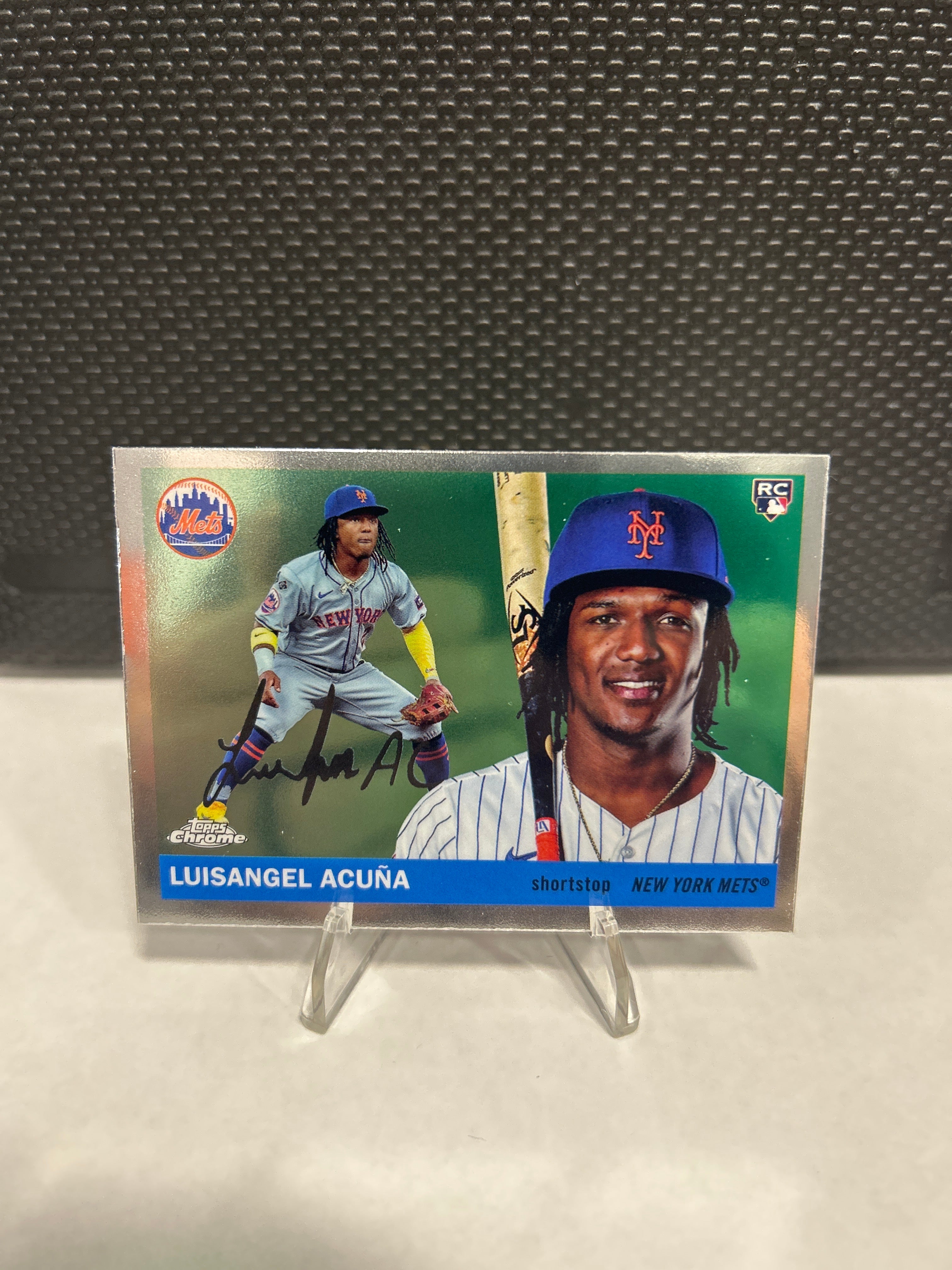 2025 Topps Chrome Platinum Anniversary - Luisangel Acuna #253 Mets (RC)