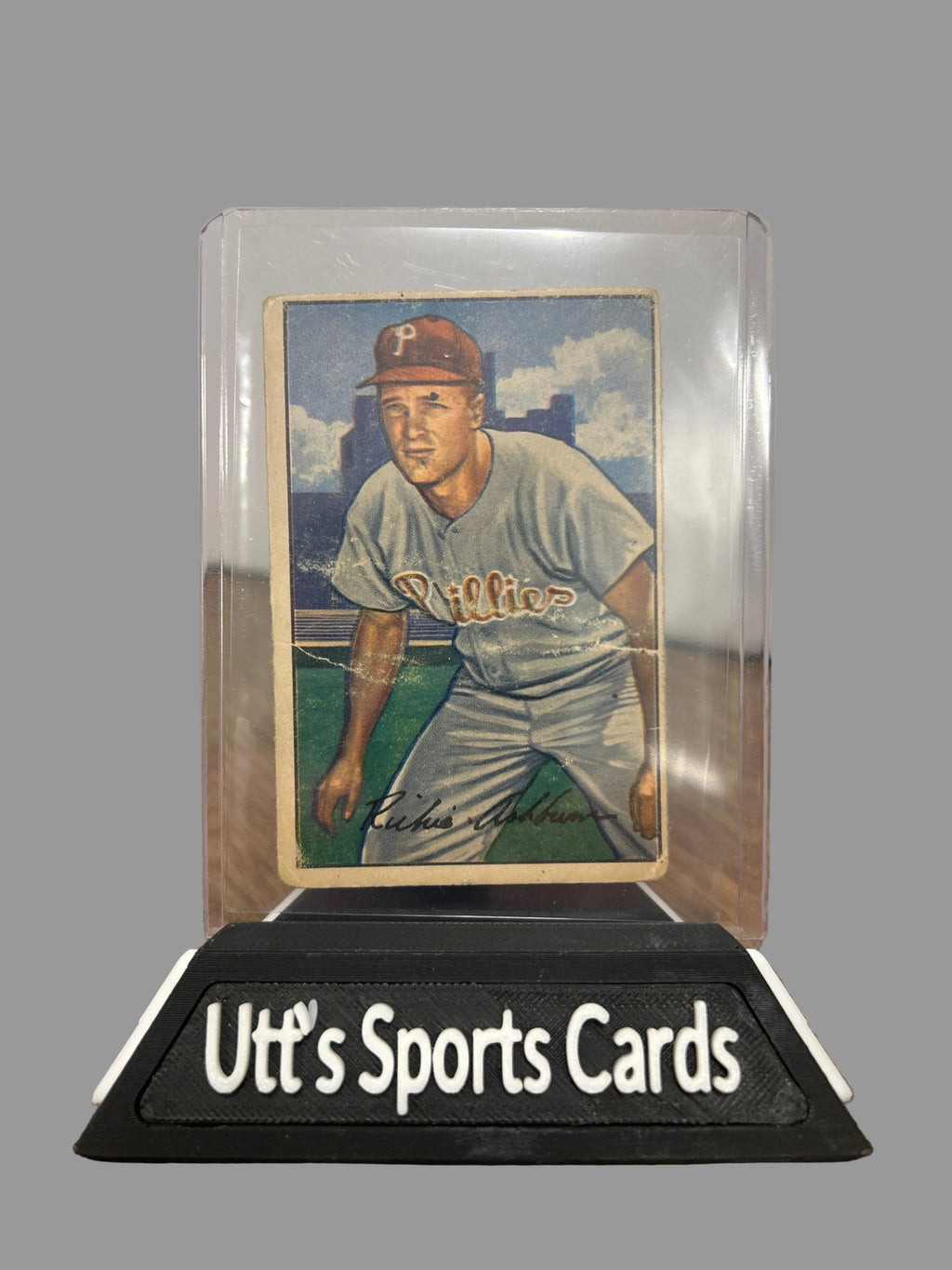 1952 Bowman #53 Richie Ashburn Phillies Poor *DA-E2079