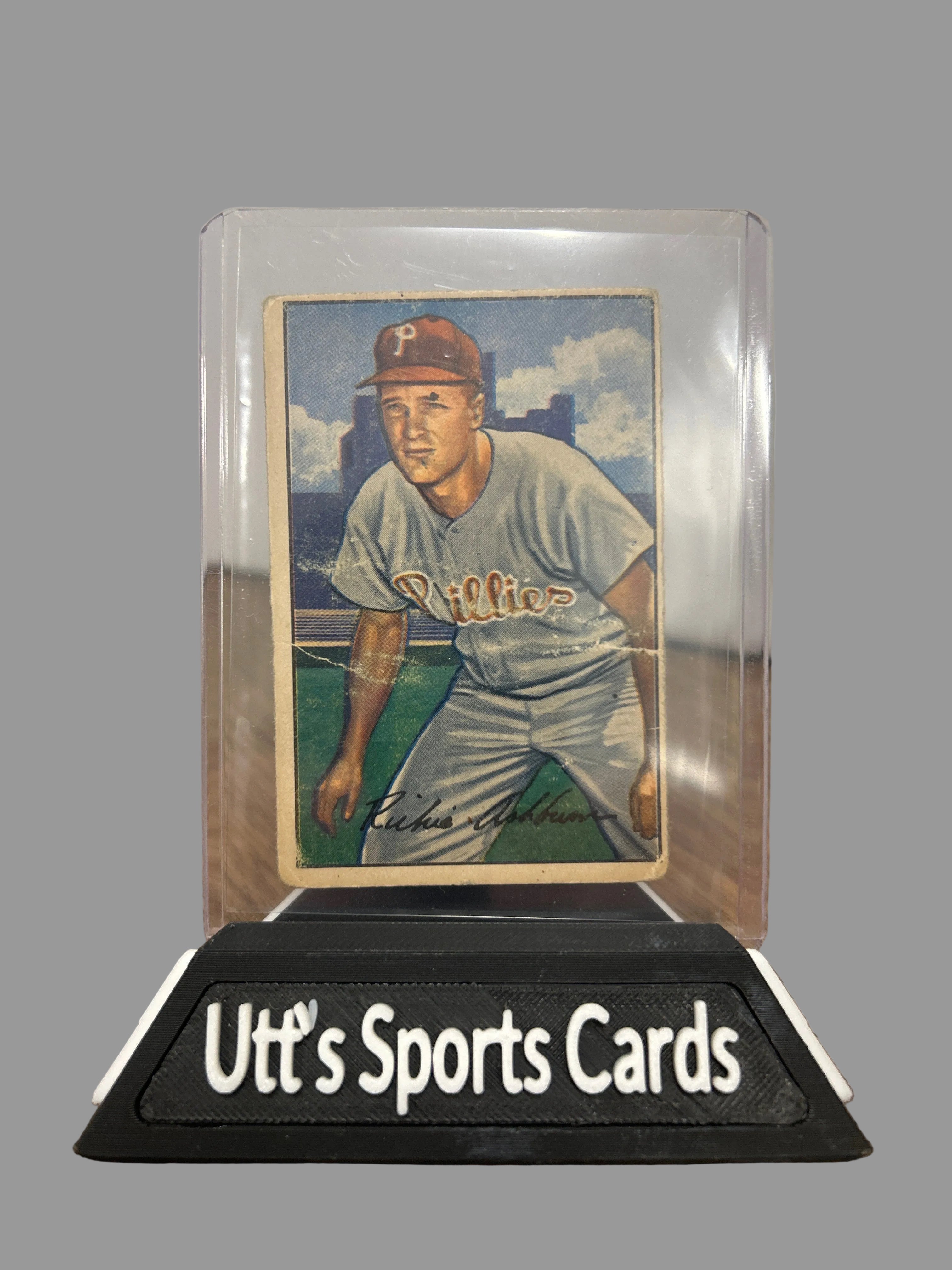 1952 Bowman #53 Richie Ashburn Phillies Poor *DA-E2079