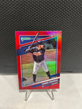 2021 Donruss Red Holo DANSBY SWANSON #66 Short Print Braves  bb31