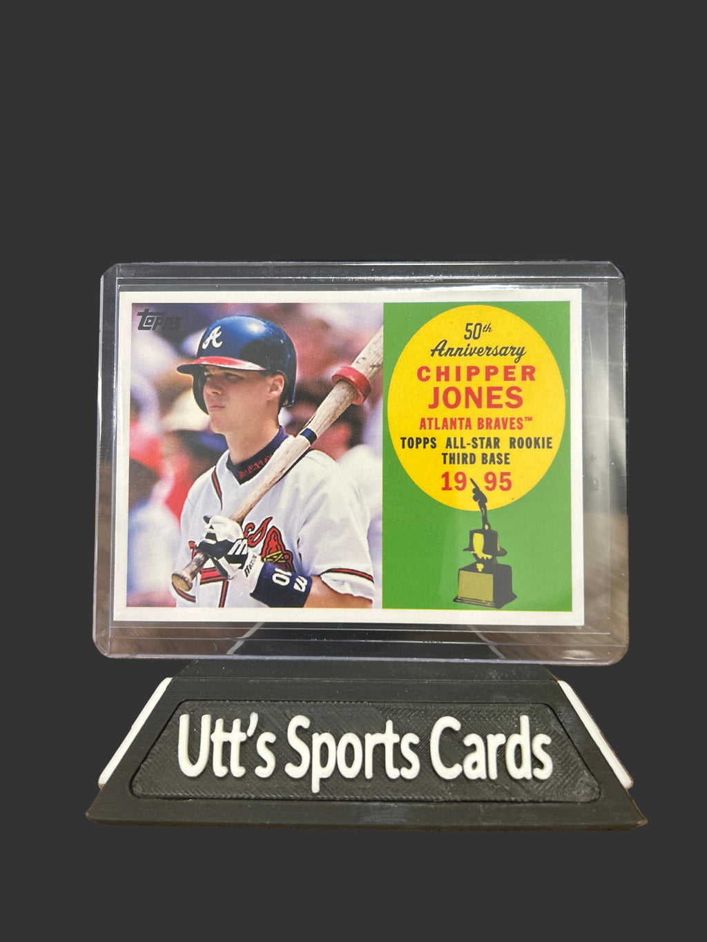 Topps 2008 Chipper Jones #AR34 Atlanta Braves 50th Anniversary Rookie All Rookie