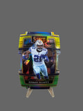 2021 Panini Select Ezekiel Elliott Yellow/Green Die-Cut  #11 Cowboys