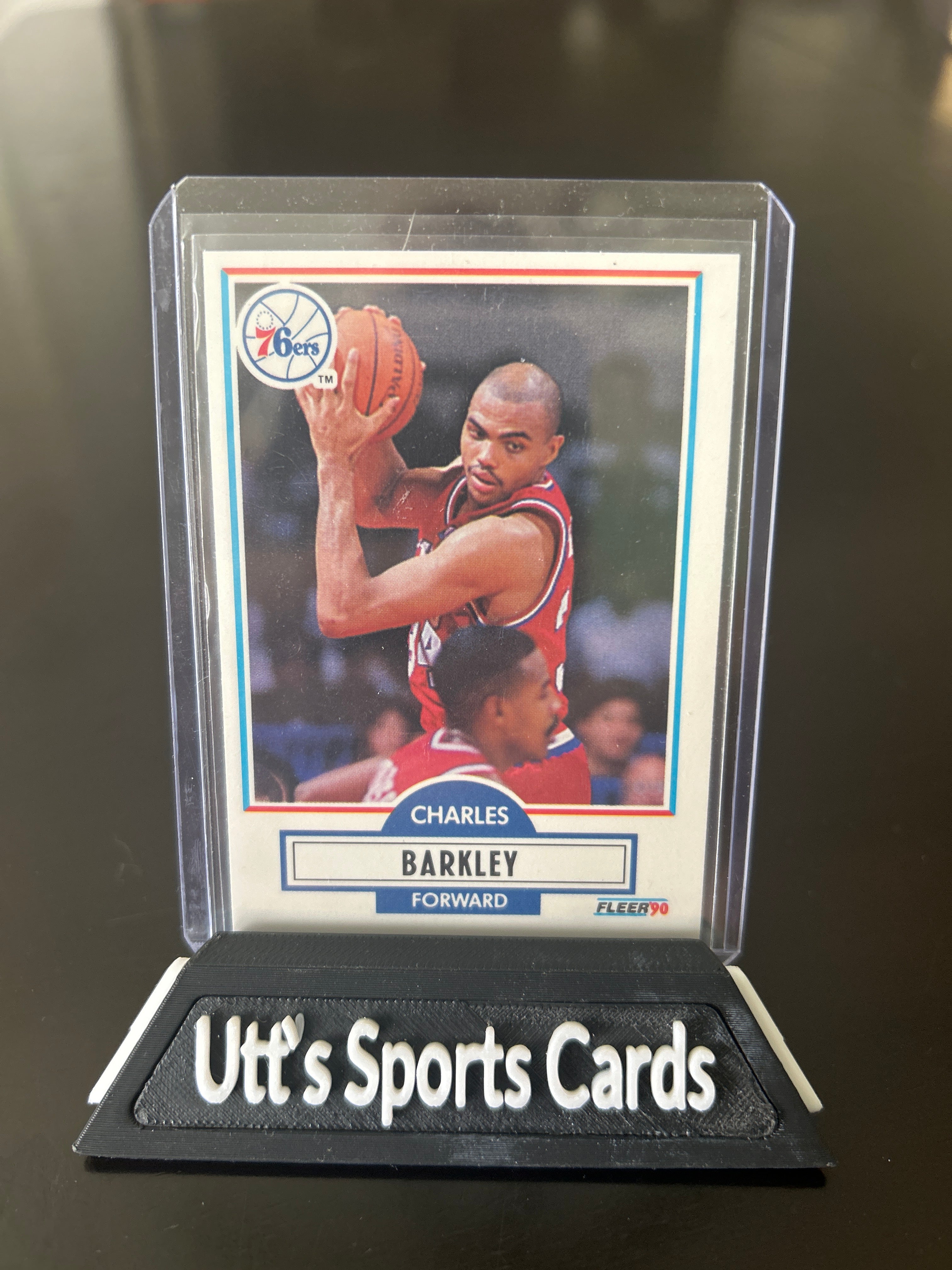 1990-91 Fleer Charles Barkley #139 Philadelphia 76ers D149