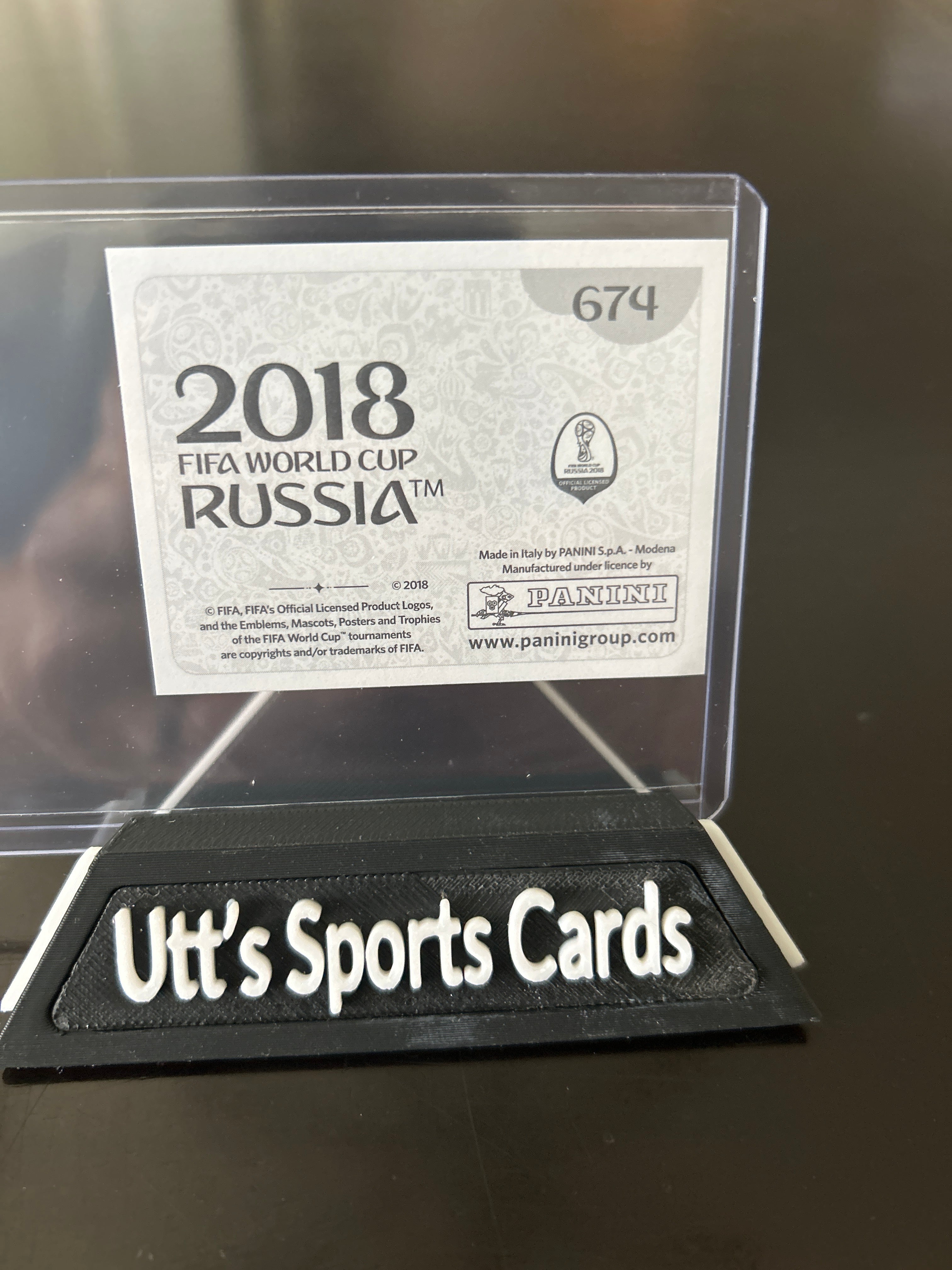 Italy 1982 Legends Foil - 2018 Panini International Sticker - #662 - INV4
