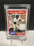 Reggie Jackson Jersey Fusion  1985 Game Used Patch