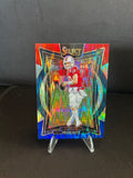2024 Panini Select Drake Maye - Red White And Blue Shock Prizm Concourse RC